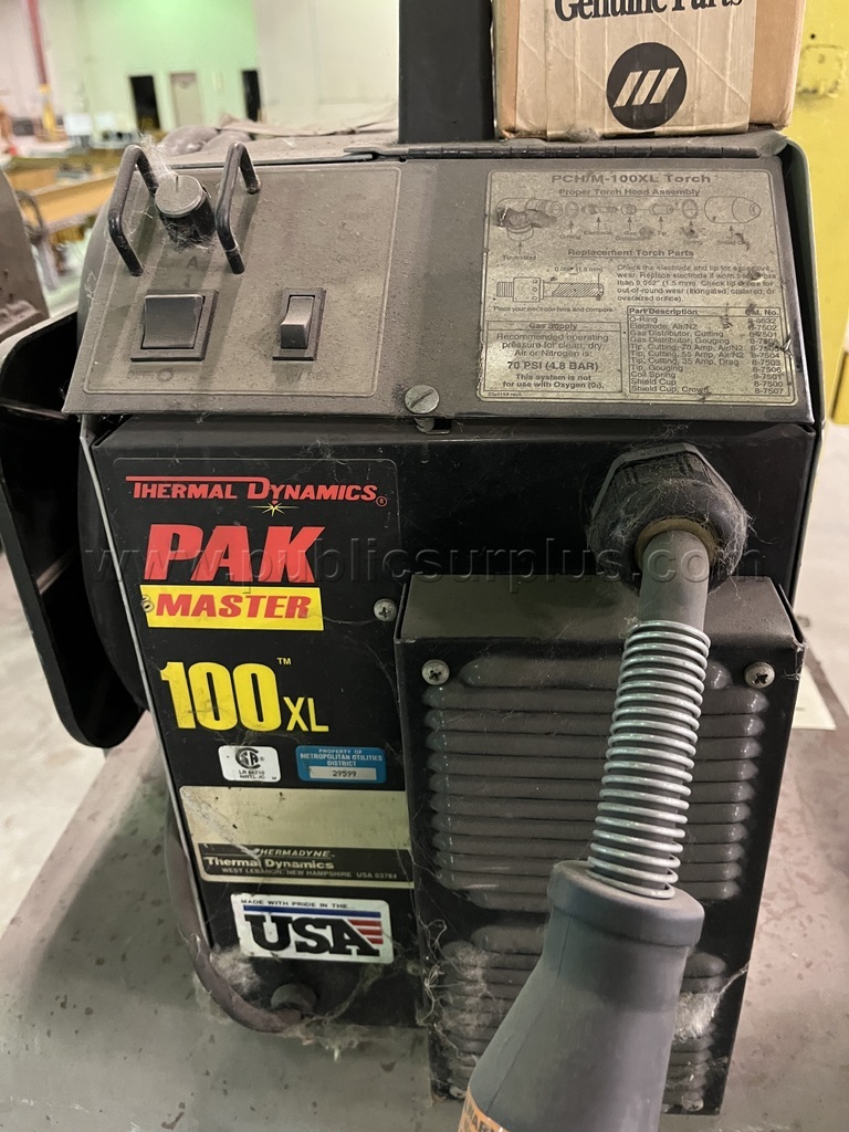 LOT 46 Welder Pak Master 100XL asset #29579 — photo 1
