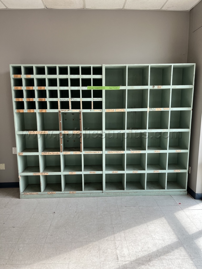 LOT 48 Sorting Shelf Unit 108" x 82" x 16" — photo 1