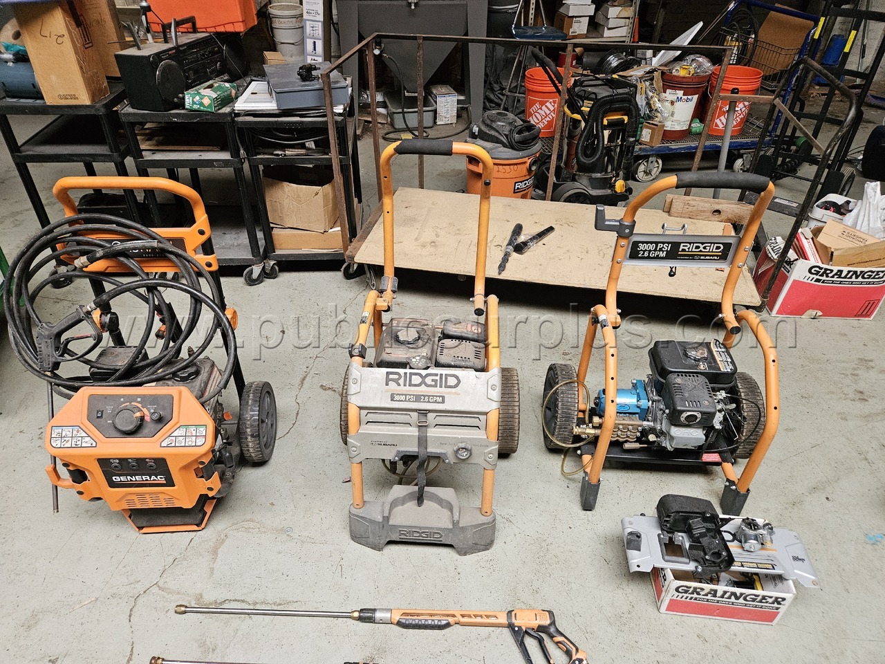 Three pressure washers — photo 1