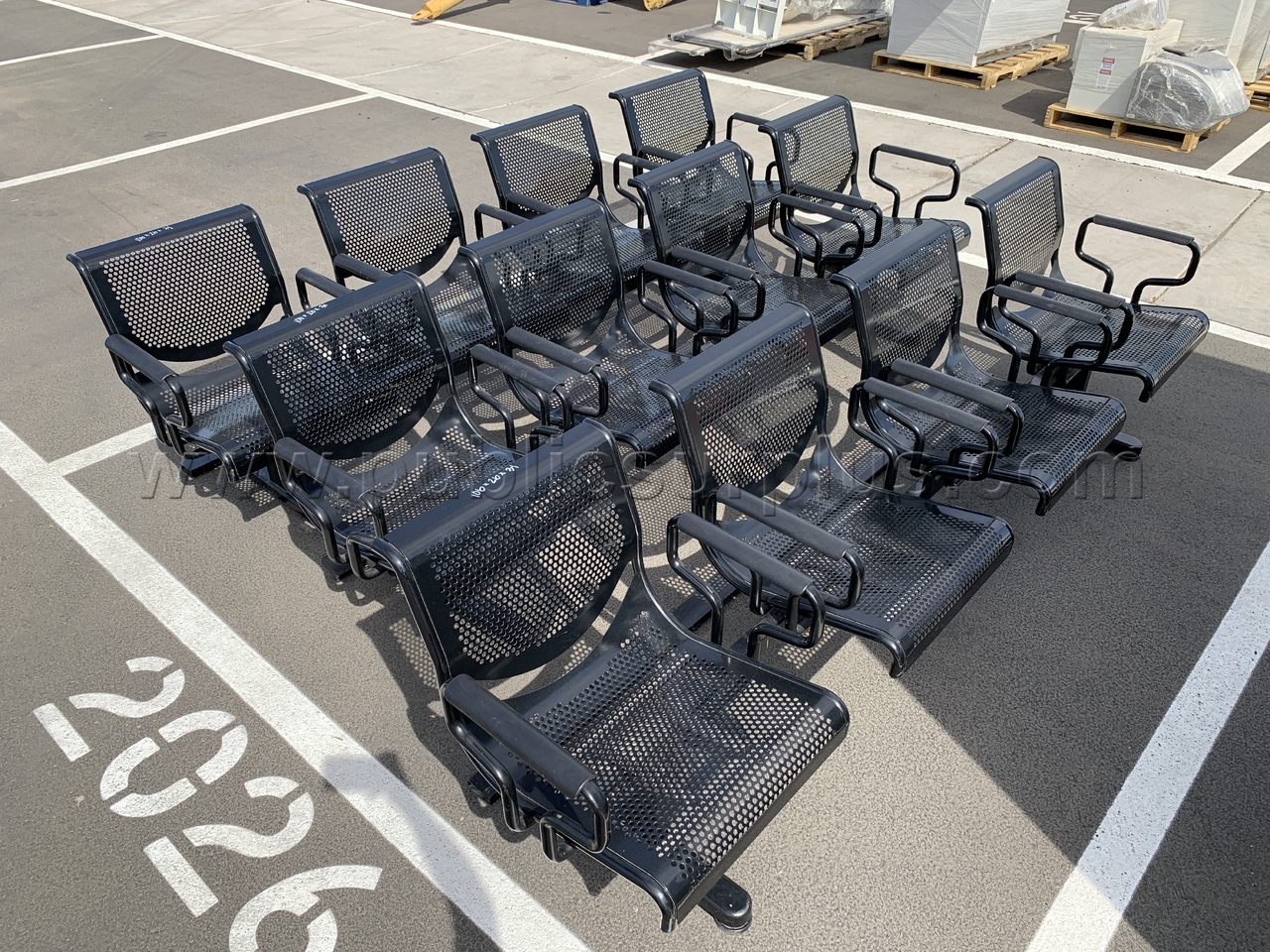 4-Seat Beam Benches /KK — photo 1