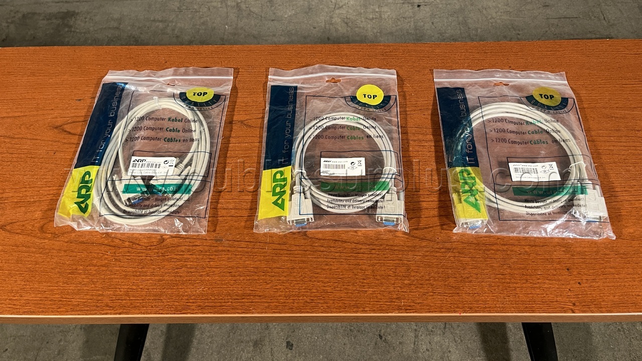 Lot of (3) ARP Serial Link Cables - 2790 — photo 1