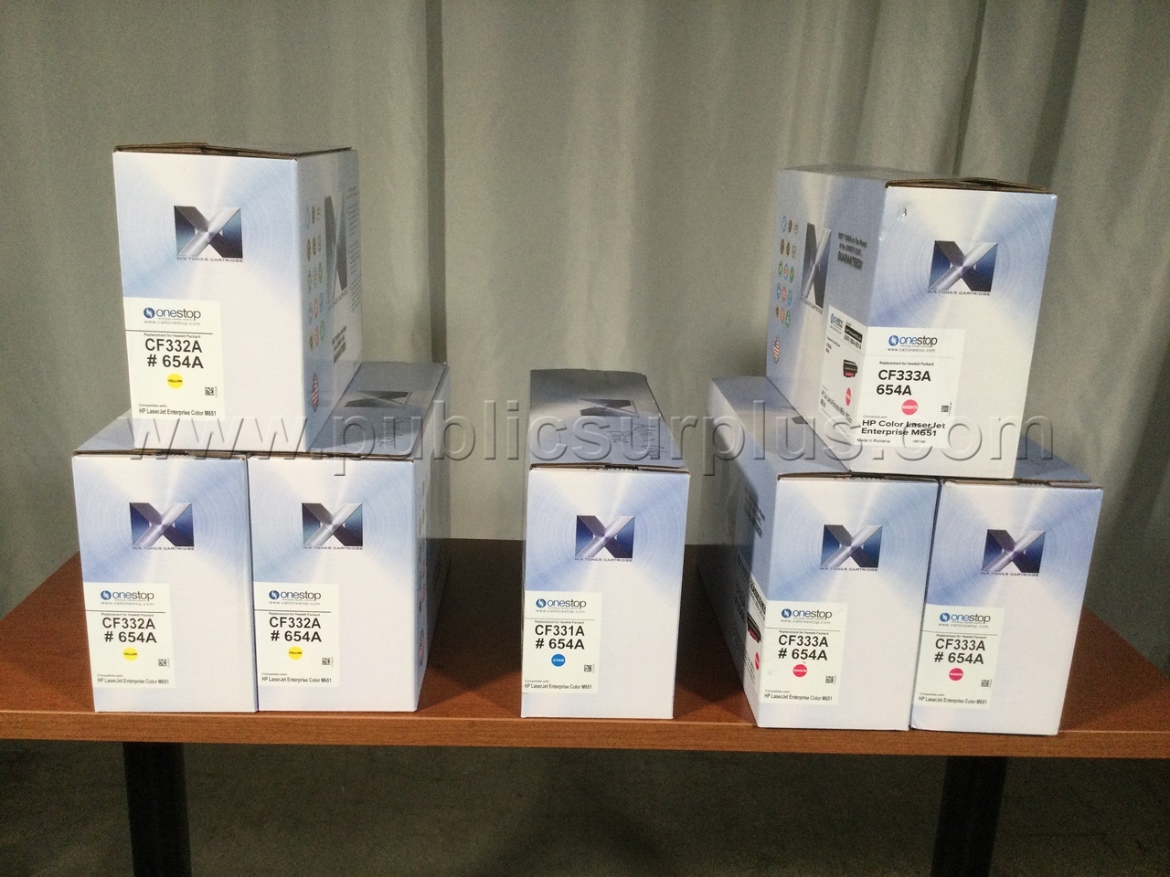 Lot of (7) One Stop Toner Cartridges - 2775 — photo 1