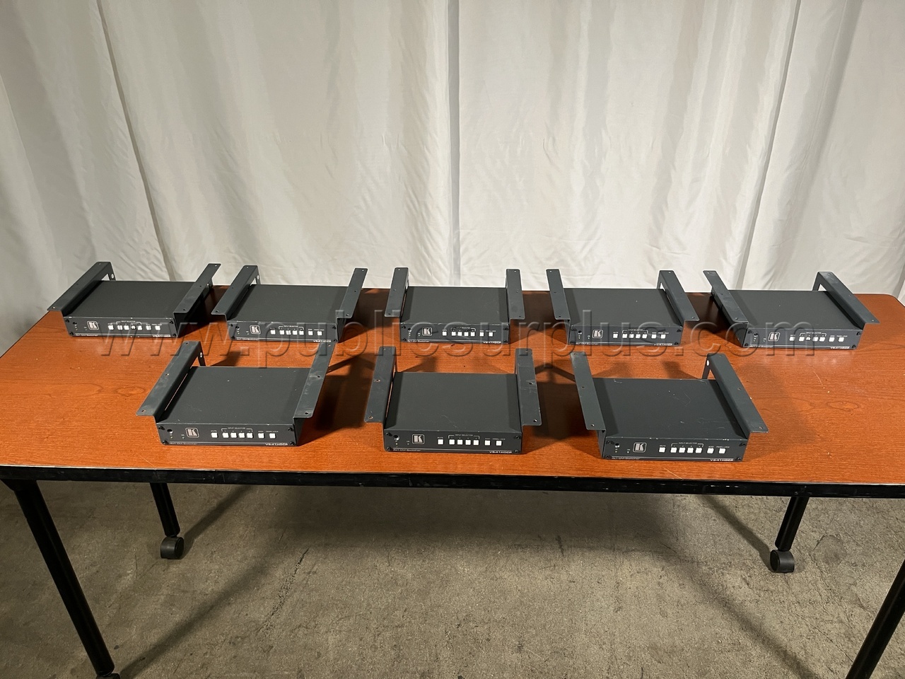 Lot of (8) Kramer 4x1 DVI Switchers - 2807 — photo 1