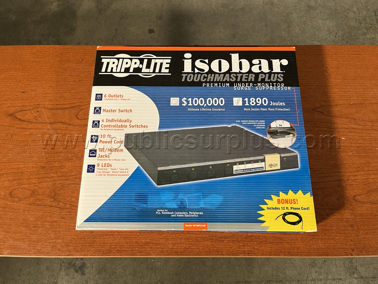 Tripp Lite Isobar Touchmaster Plus Surge Suppressor - 2808 — photo 1