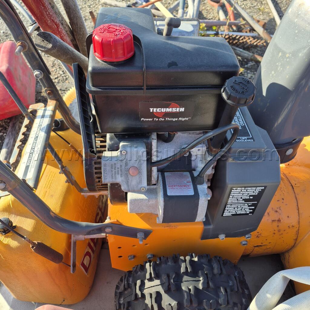 TECUMSEH SNOW BLOWER & MISC. TOOLS — photo 1