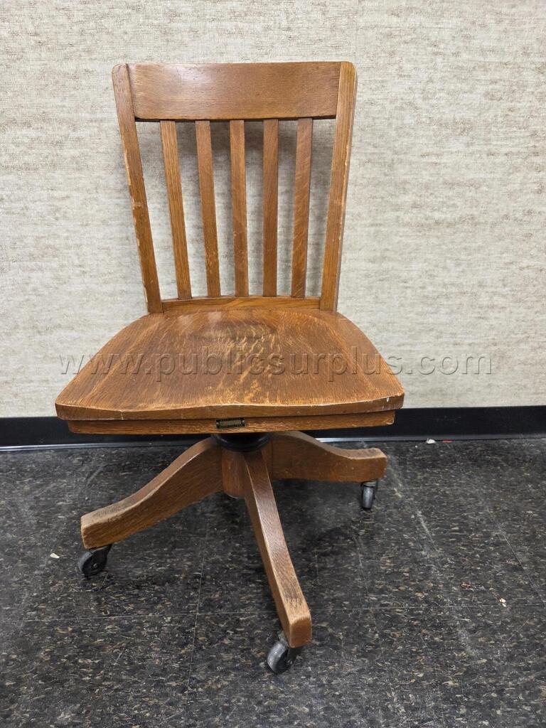 Solid Wood Office Chair — photo 1