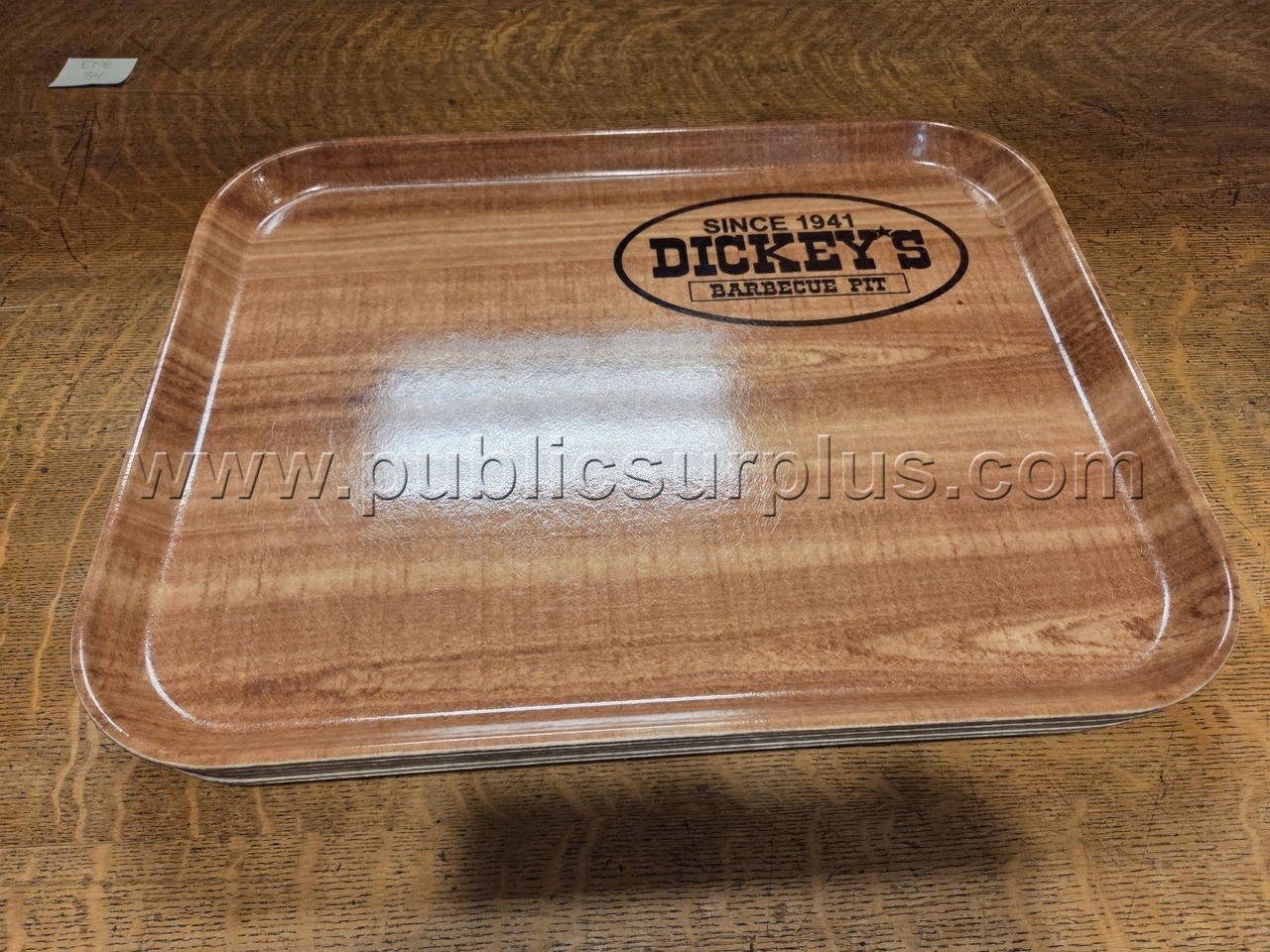 (6) Dickey's Barbeque Pit Food Service Trays — photo 1