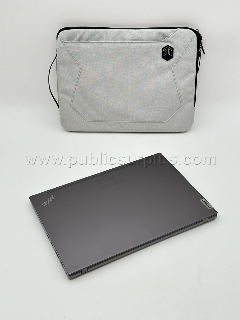 1 Lenovo ThinkPad Laptop with Sleeve Cover - Windows 11 - Shipping $20.00 /RA — photo 1