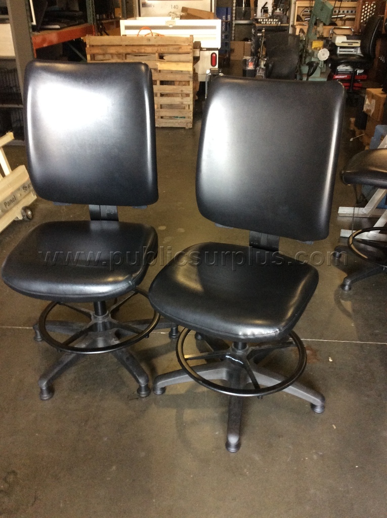 2 - Steelcase Turnstone Stools - Back & Seat Removable — photo 1