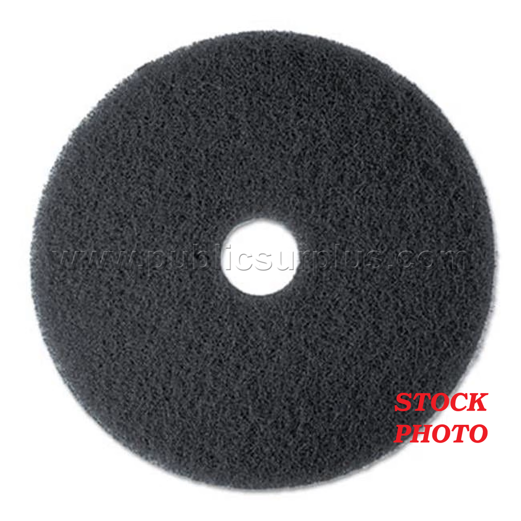 3M Black Stripper Pads - 13" (Model 7200) - Lot of 9 Cases — photo 1