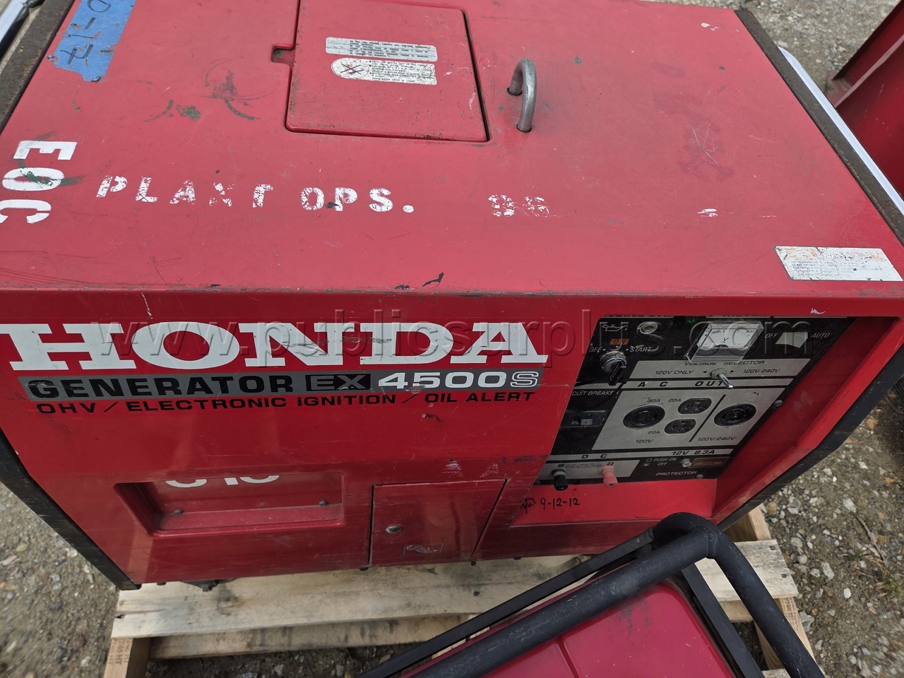 Honda EX4500S Generator — photo 1