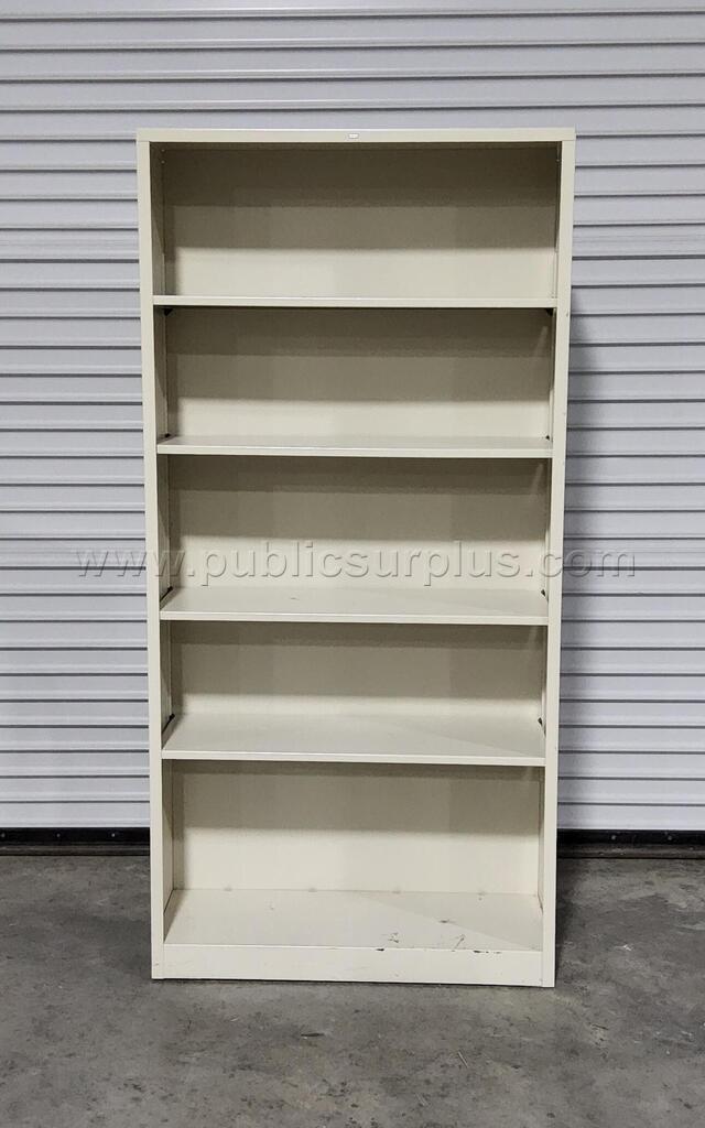 CREAM METAL BOOKSHELF — photo 1