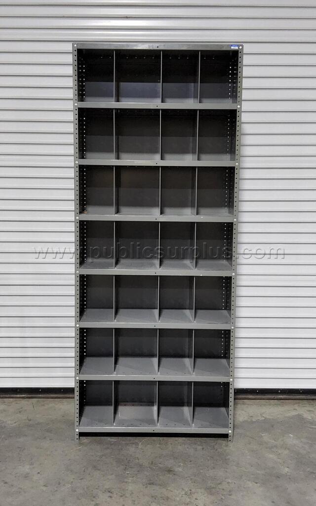 TALL METAL SHELF — photo 1