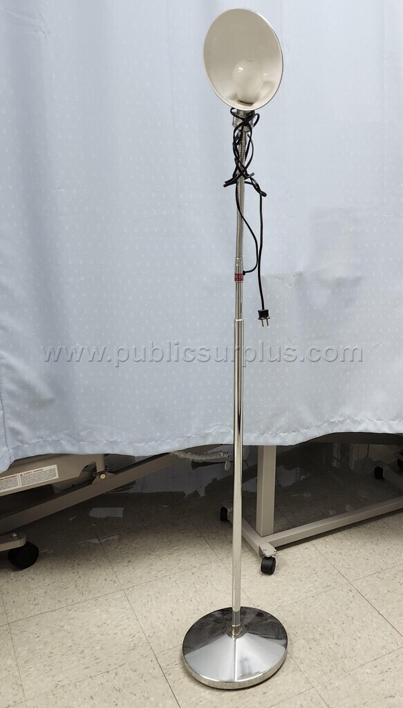 Chrome Flexible Standing Lamp — photo 1