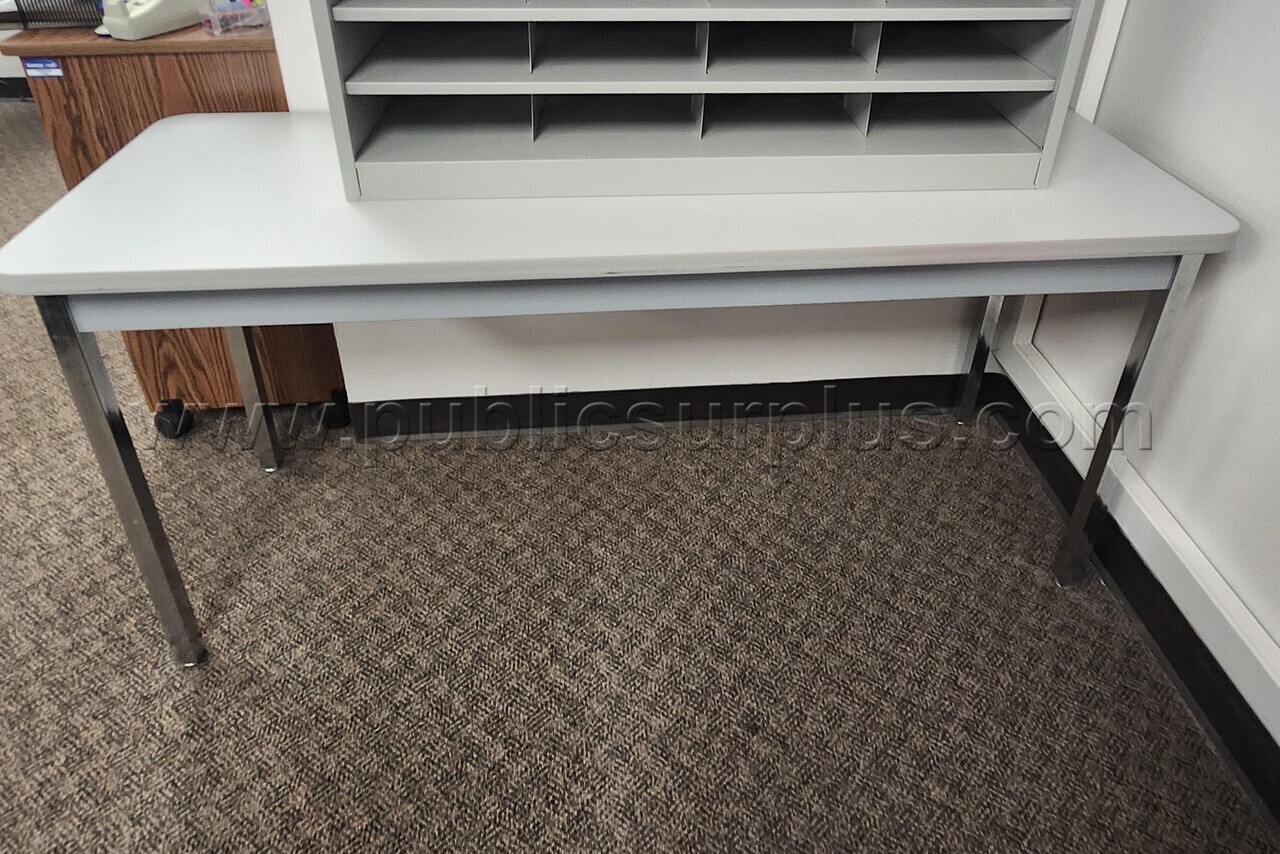 5 ft. Long x 29" Wide Non Folding Table — photo 1