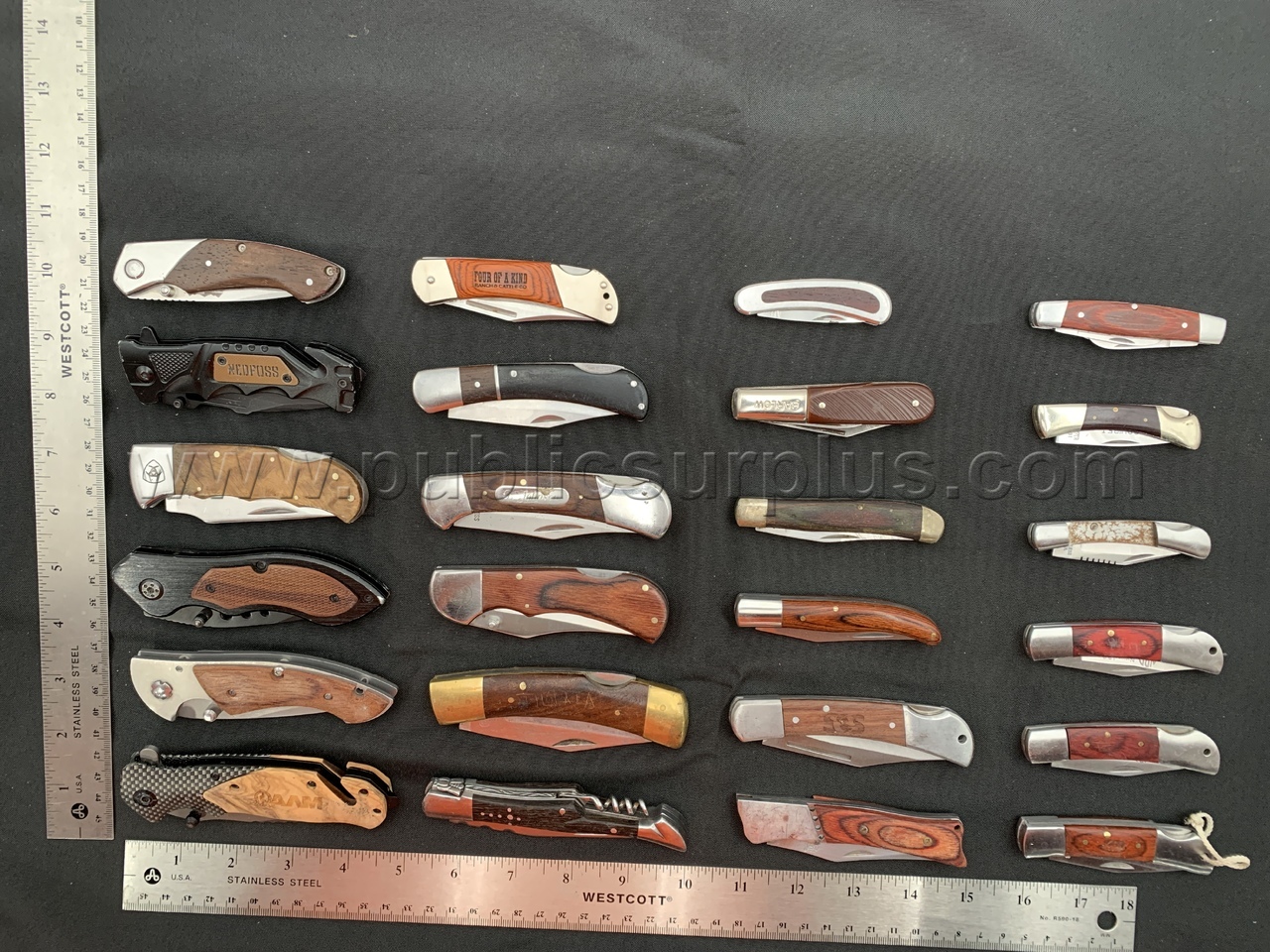 Assorted Wood-Style Knives - Shipping $14.99 /KK — photo 1