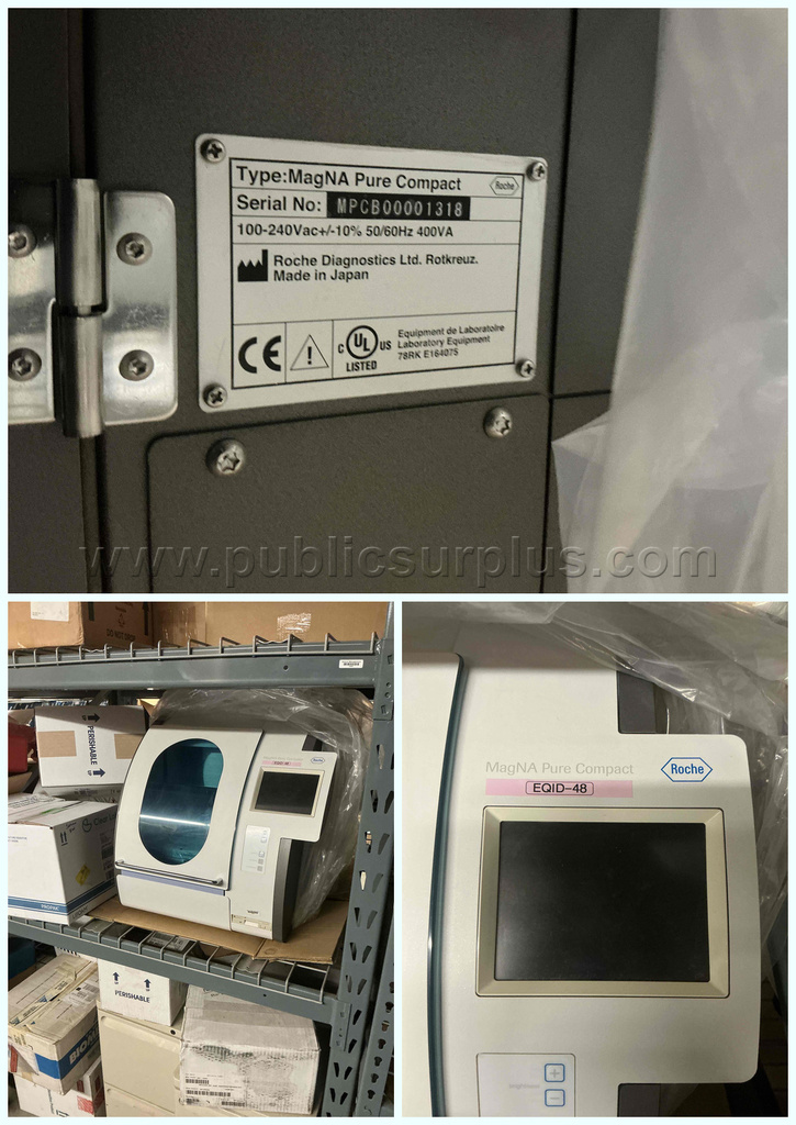 Roche MagNA Pure Compact Rapid Purification Liquid Handler — photo 1