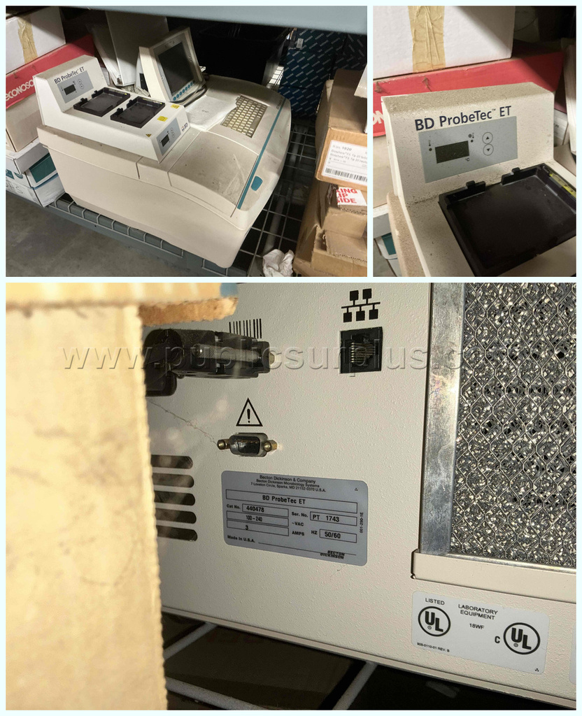 BD ProbeTec ET Microplate Reader Thermally Controlled Fluorescent — photo 1