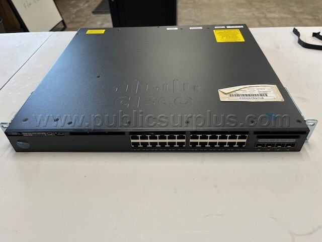 Cisco Catalyst 3650-24 Uplink LAN Base PoE+ 4X1G — photo 1