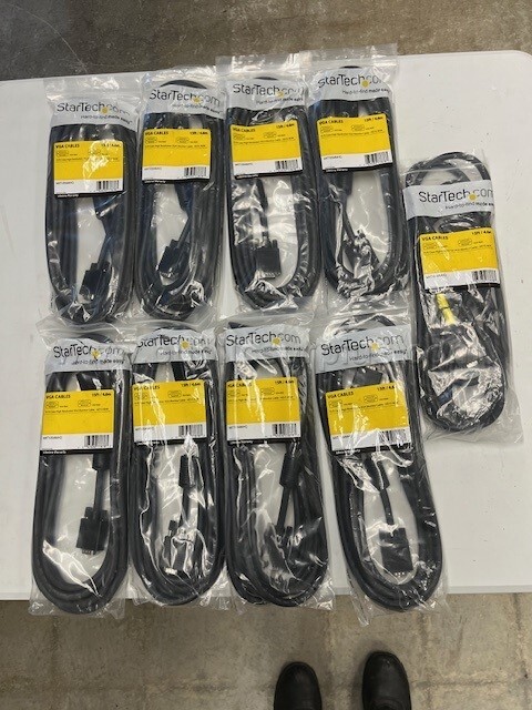StarTech VGA Cables 15ft Male to Male LOT Q(9) — photo 1