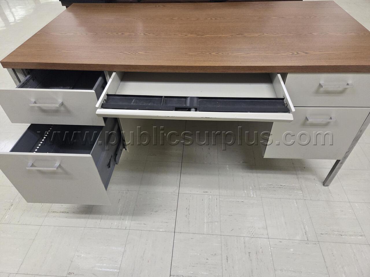 Metal Filing Office Desk — photo 1