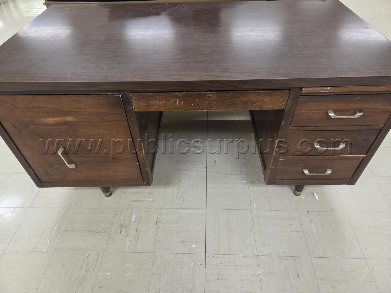 Wood Secretary Desk — photo 1