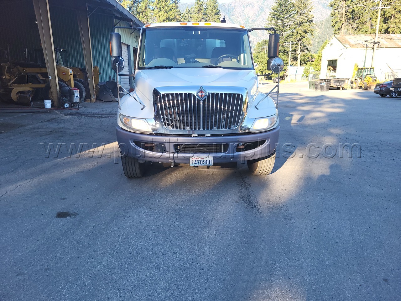 2012 Tymco International 600BAH Air Street Sweeper — photo 1