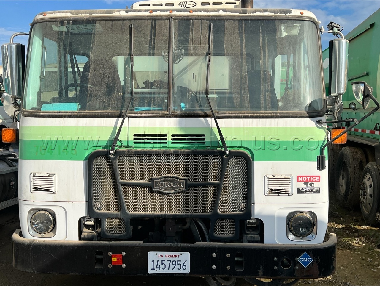 2015 Autocar Xpeditor ACX Refuse Truck — photo 1