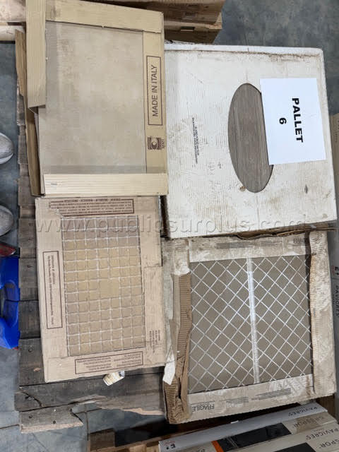 12.9 x 19.3 veranda gray tile, 3 boxes 60x60 gray texture — photo 1