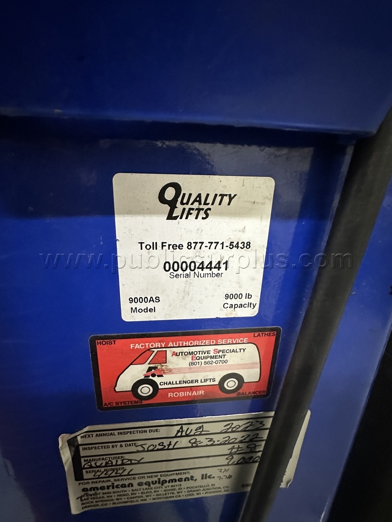 9000 Capacity Quality Lift (4441) — photo 1