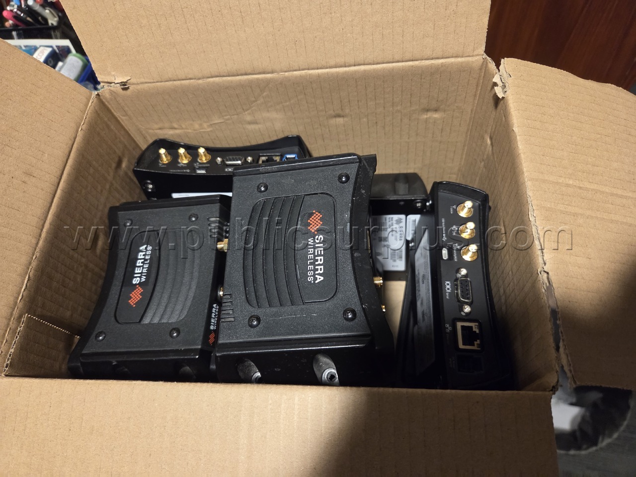 Box of (16) Sierra Wireless AirLink GX450 Devices — photo 1