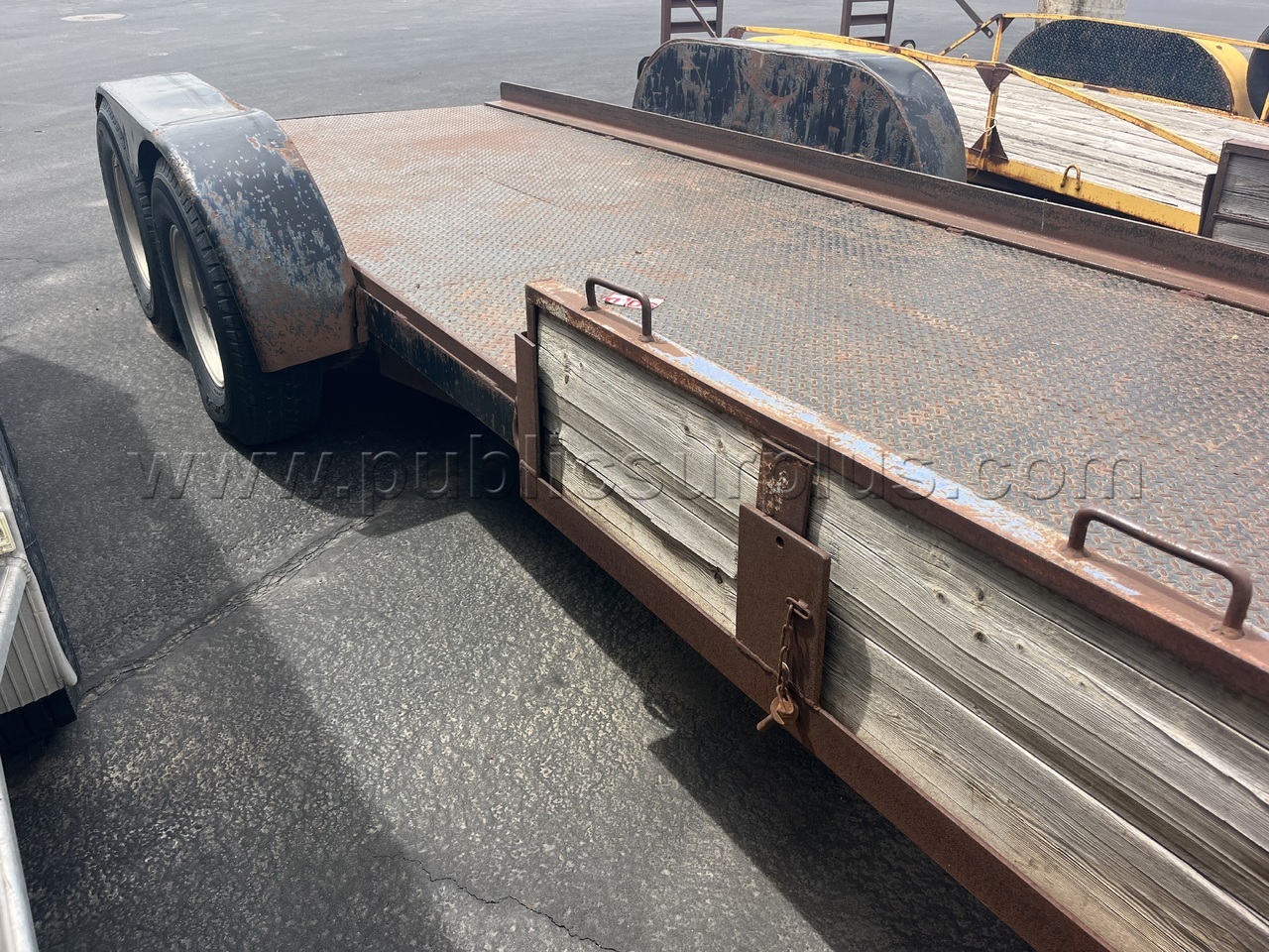 2004 Homemade Flatbed Trailer — photo 1