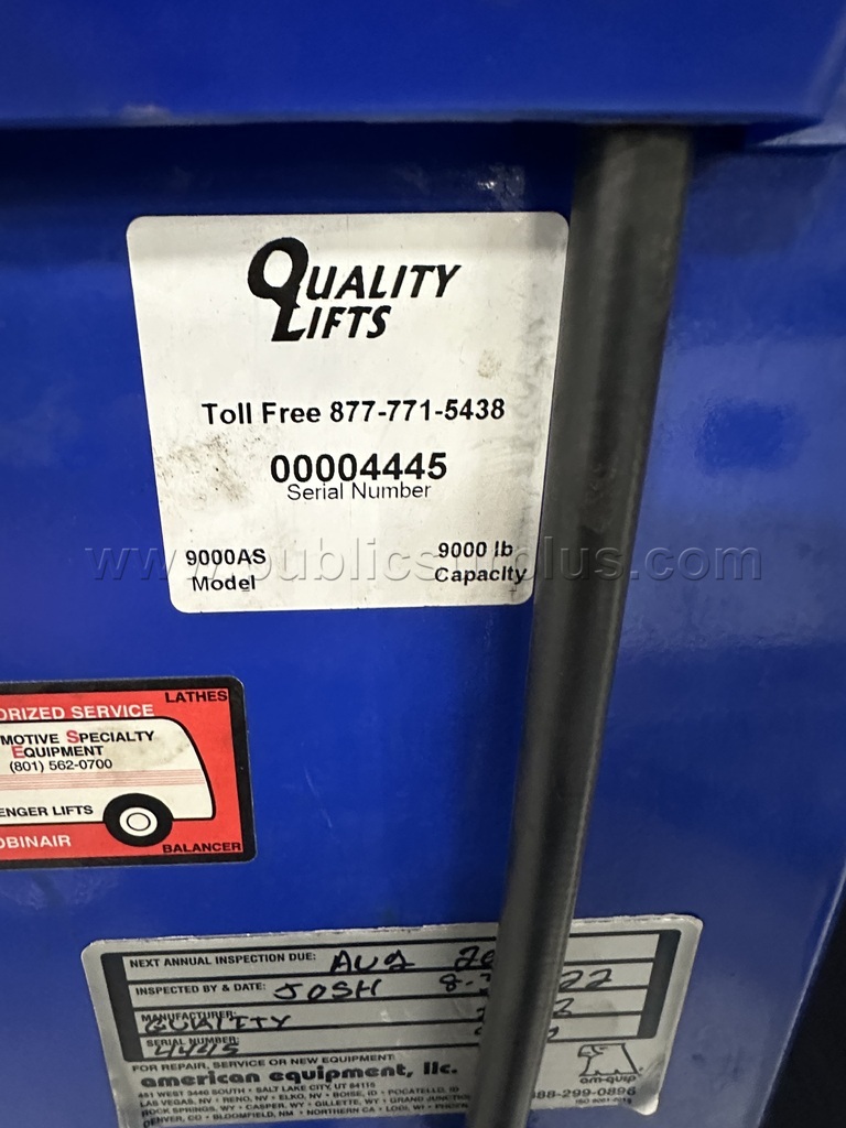 9000 Capacity Quality Lift (4445) — photo 1