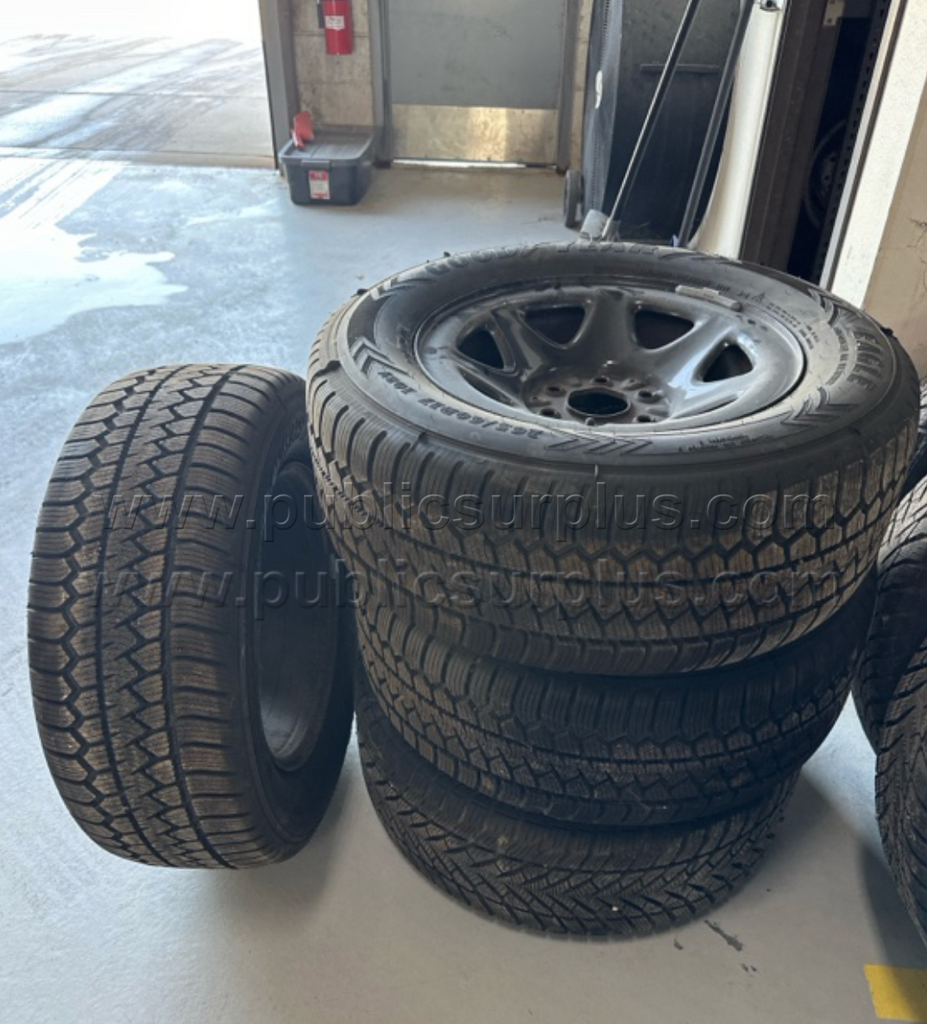 Goodyear Eagle Tires on Steel Wheels (4X Wheel/Tires) — photo 1