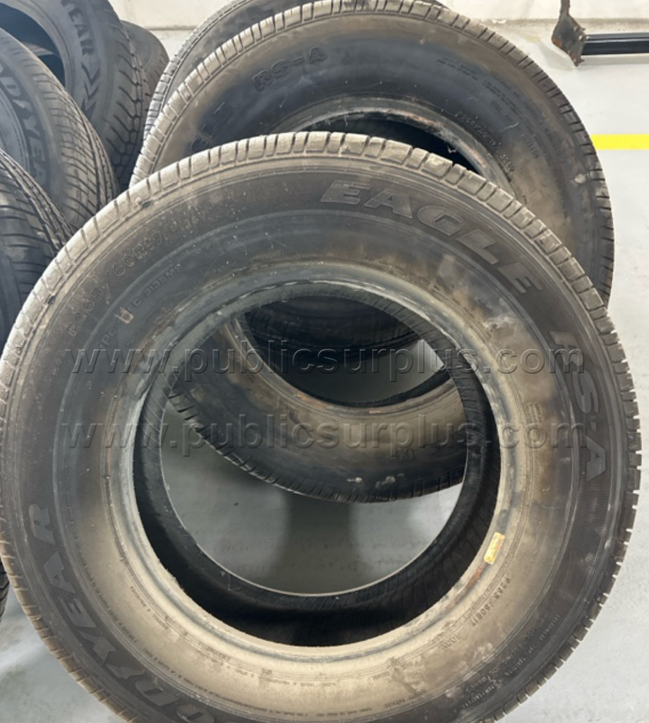Goodyear Eagle RS-A Tires - Set of 4 — photo 1