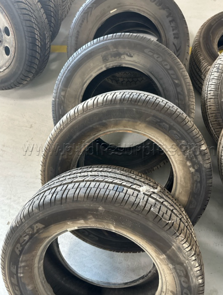 Goodyear Eagle RS-A Tires - Set of 4 — photo 1