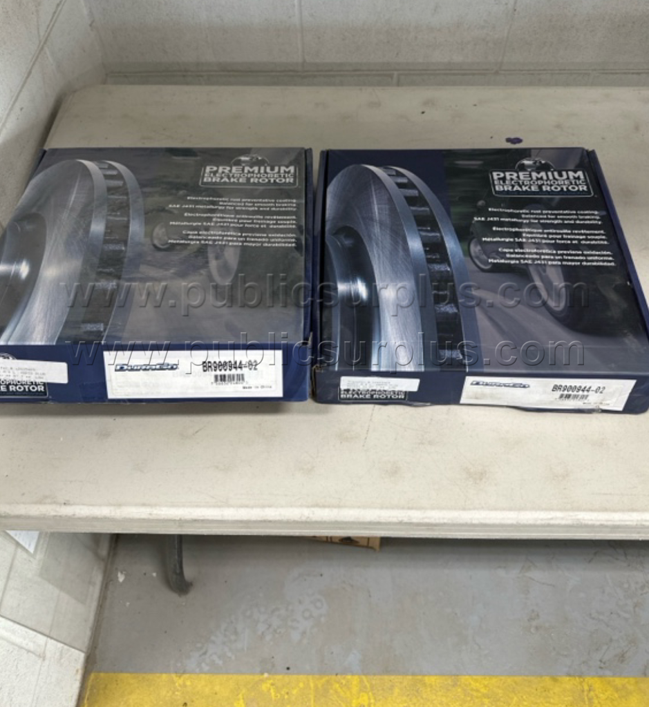DuraGo Premium Brake Rotors - Part #BR900944-02 (Set of 2) — photo 1