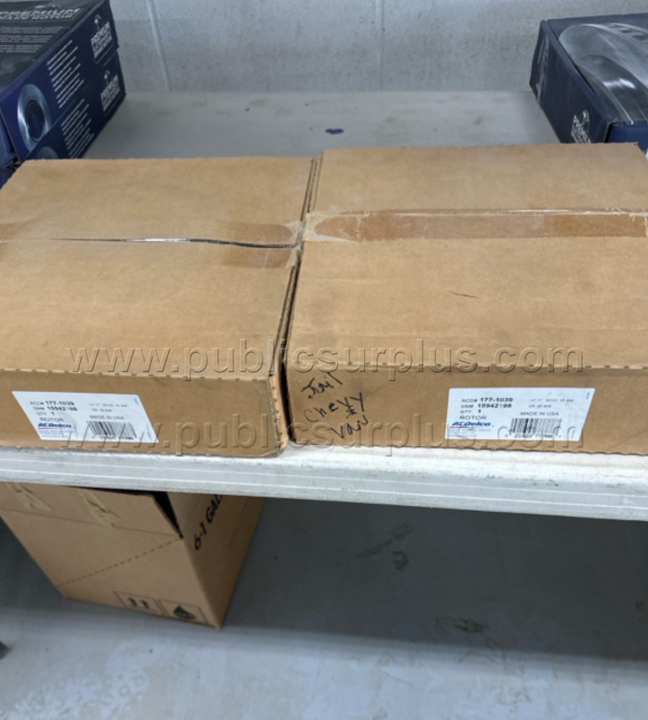 ACDelco Brake Rotors - Part #177-1039 (GM #15942198) - Set — photo 1