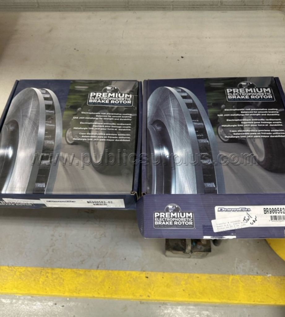 DuraGo Premium Brake Rotors - Part #BR900562-02 (Set of 2) — photo 1