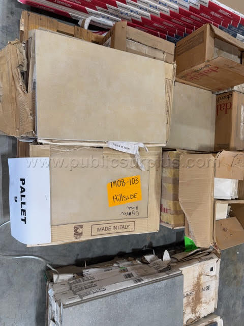 30x60 Tan and  6 x 6 White Tiles — photo 1