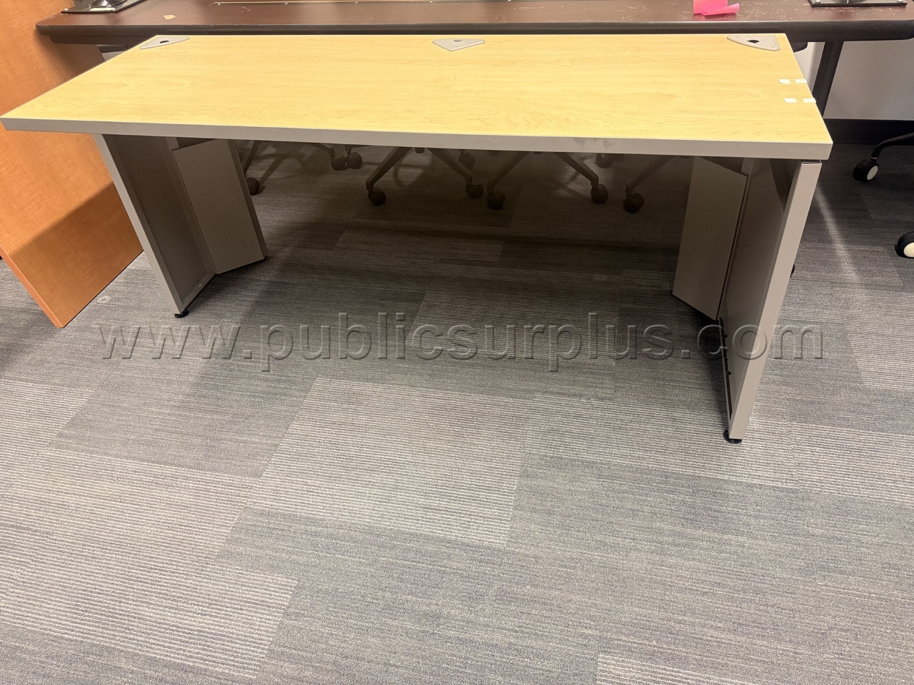 Classroom Desk with Cable Pass Throughs — photo 1