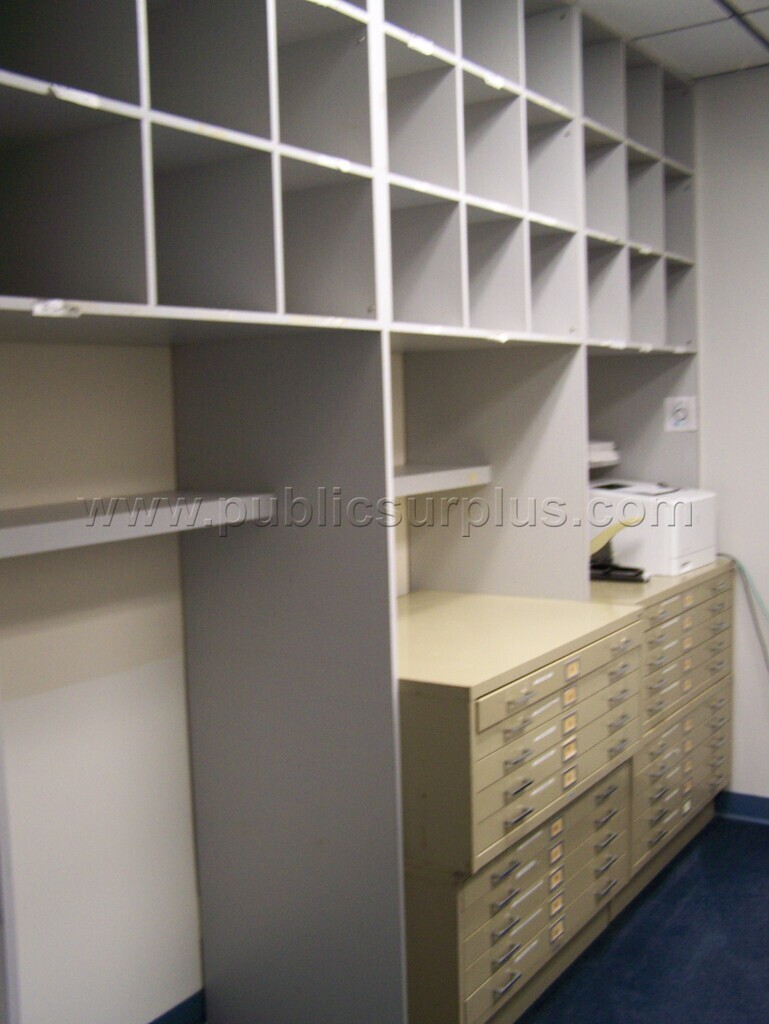 Blueprint File Cabinets, (12ea) 5 drw — photo 1