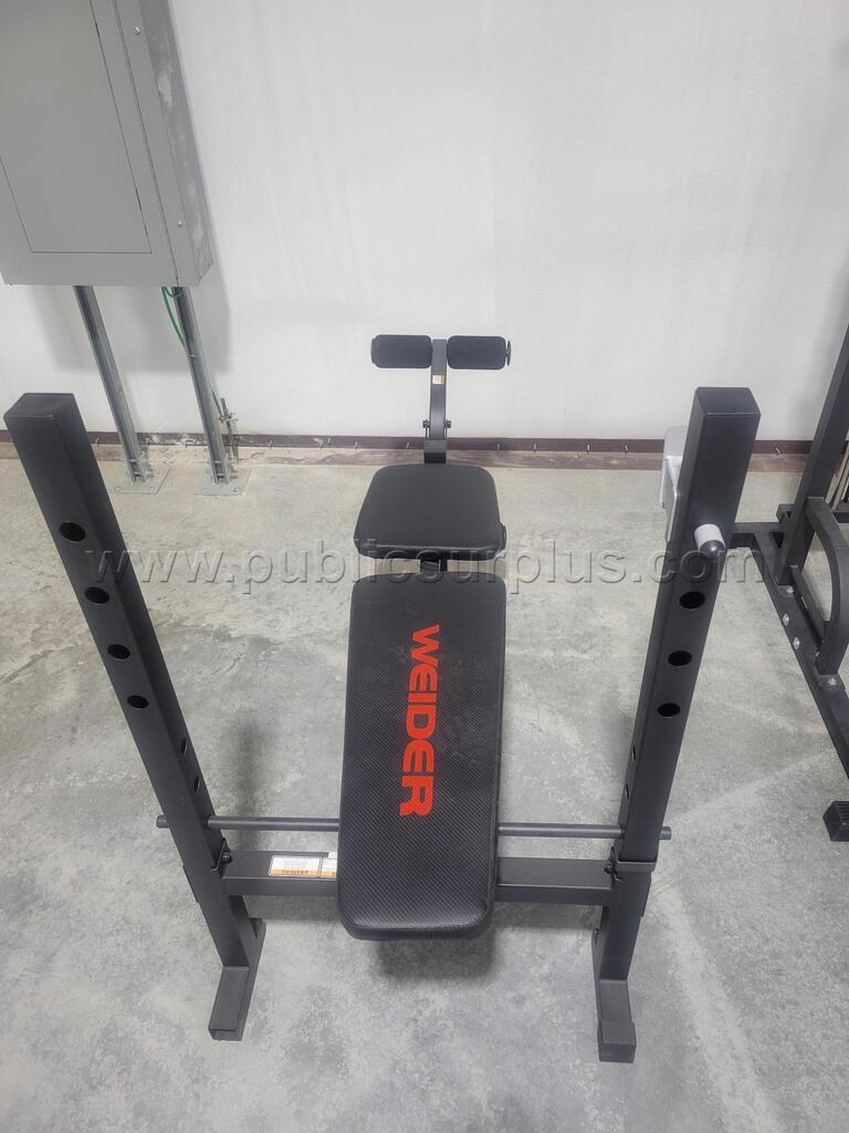Weider - Bench/Leg Station - Black — photo 1