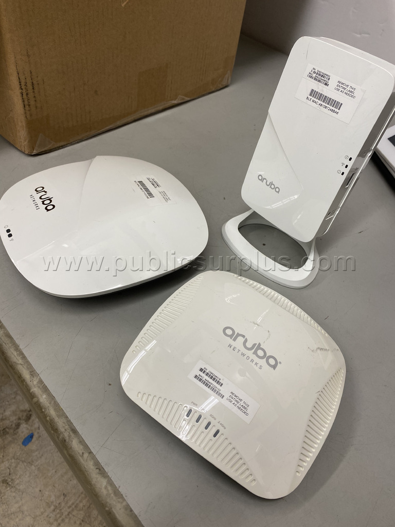 Lot of: 19 (various) Aruba Wireless Access Points — photo 1