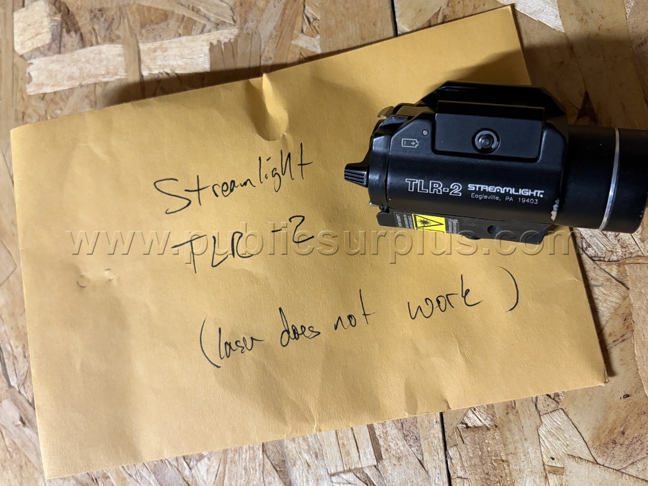 Streamlight TLR-2 gun light — photo 1