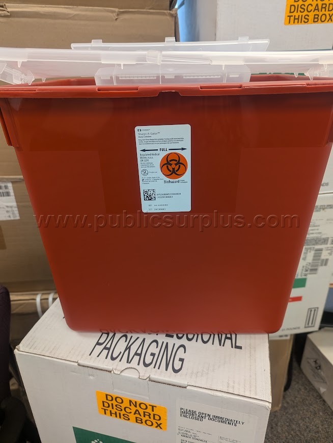 Covidien Sharps-A-Gator Container 31156550 LOT Q(2) — photo 1