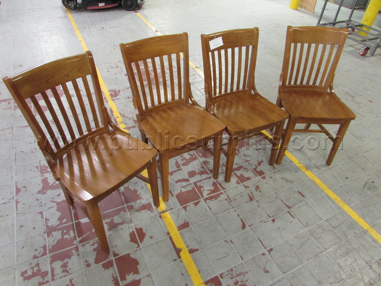 WOODEN CHAIRS (4) - AP26010 — photo 1
