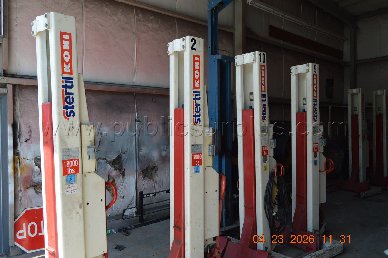 Stertil-Koni portable lift (Set of 4- 6000177, 6000166, 6000163, 6000157) — photo 1