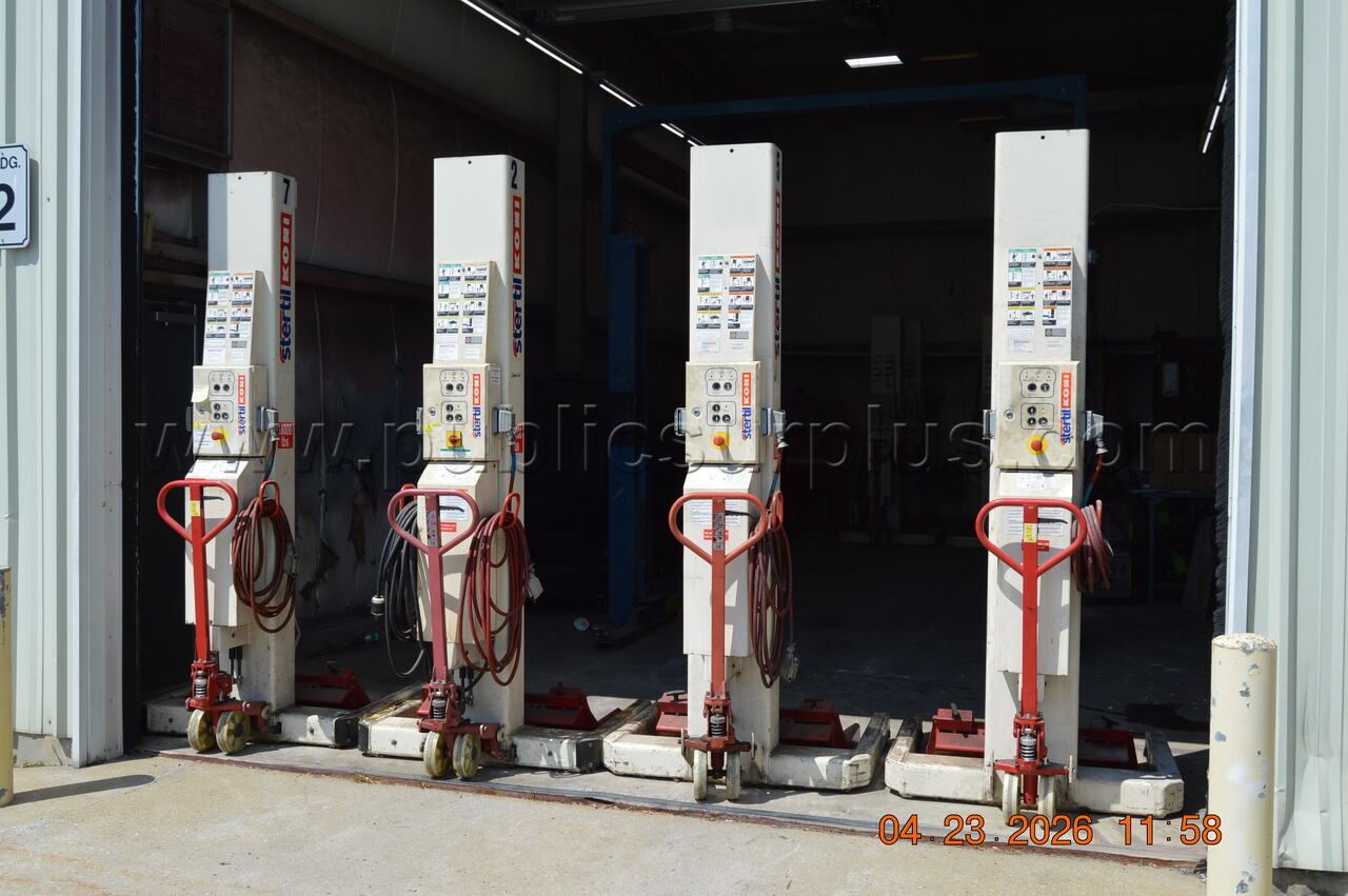 Stertil-Koni Portable Lifts 2 (set of 4; Tm-136839, EN-148583, 6000168, 6000179) — photo 1