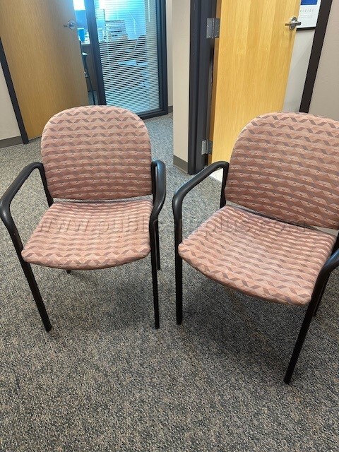 4 office guest chairs — photo 1
